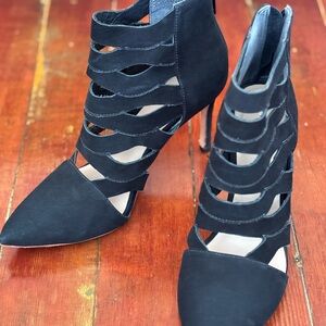 Vintage Loeffler Randall leather heels